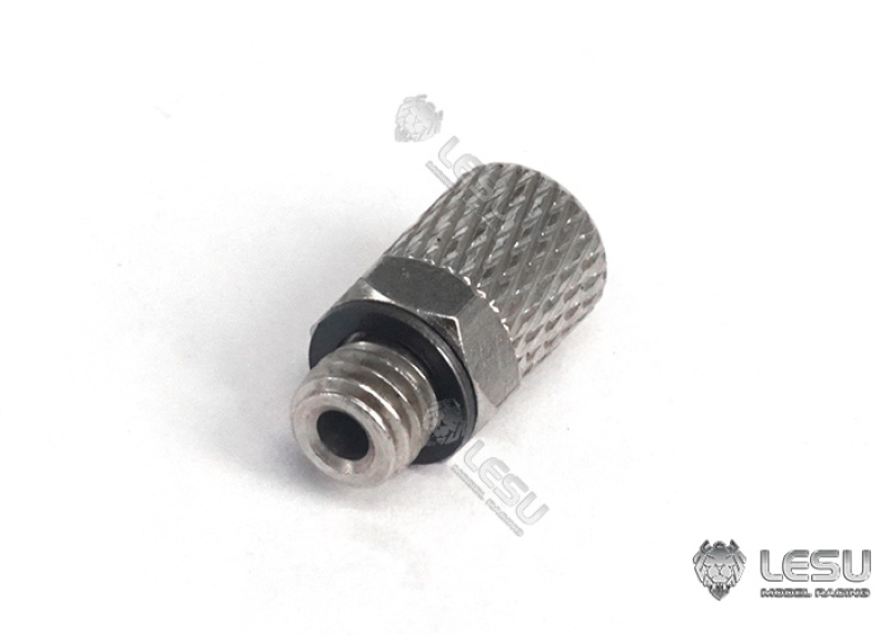 Hydraulik Anschluss gerade, M5 auf 4mm Schlauch